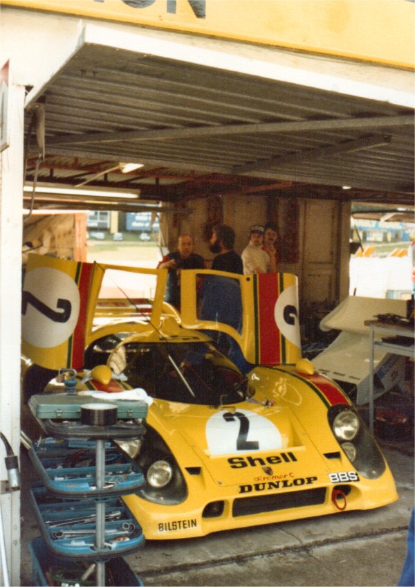 Kremer's Porsche 917 at Brands '81