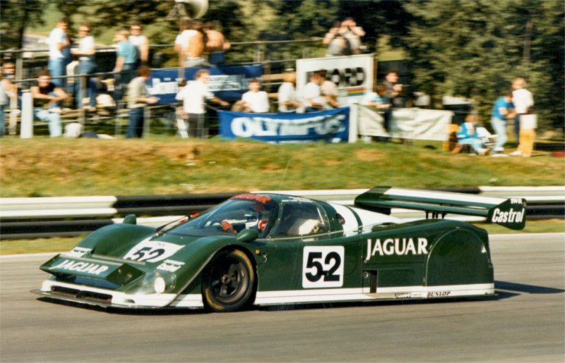 First outing for TWR Group C car at Brands in 1985