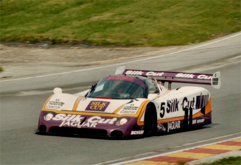 Jaguar at Brands 1987