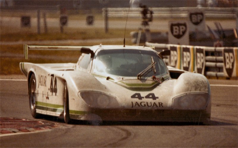 Group 44's IMSA GTP car at Le Mans 1984